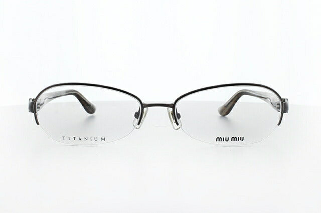 【国内正規品】ミュウミュウ miu miu メガネ フレーム 眼鏡 度付き 度なし 伊達 MU55IV ACD1O1 54 ブロンズ/ハバナ オーバル型 レディース 女性用 UVカット 紫外線対策 UV対策 おしゃれ ギフト ラッピング無料