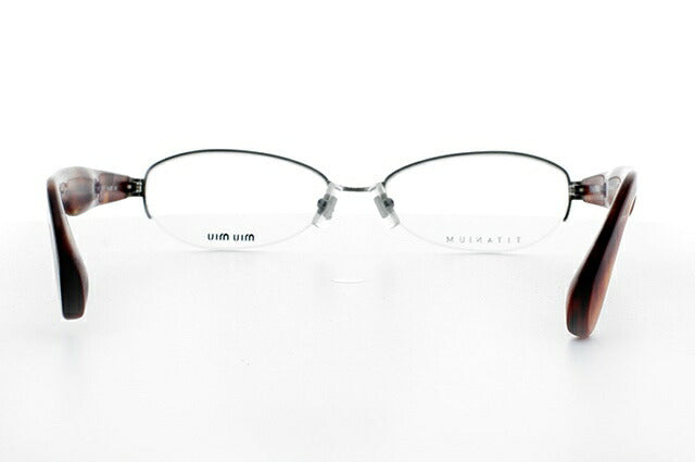 【国内正規品】ミュウミュウ miu miu メガネ フレーム 眼鏡 度付き 度なし 伊達 MU57IV IAL1O1 54 シルバー/ハバナ オーバル型 レディース 女性用 UVカット 紫外線対策 UV対策 おしゃれ ギフト ラッピング無料