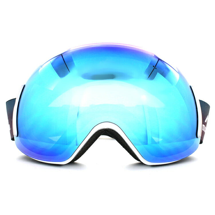 【訳あり】眼鏡対応 ミラーレンズ スノーゴーグル スキー スノーボード スノボ 球面ダブルレンズ フレームレス リムレス メンズ レディース ウィンタースポーツ 曇り防止 曇り止め 誕生日 プレゼント montagna モンターニャ MTG 1418 男性 女性