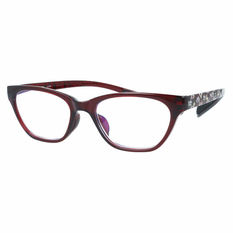 ムーミン 老眼鏡 アジアンフィット MOOMIN MOR 003 リトルミイ 54サイズ 度数：+1.50〜+3.00 スクエア型 軽量 首掛け オリジナルポーチ付き リーディンググラス シニア グラス ブルーライトカット PCメガネ ユニセックス メンズ レディース