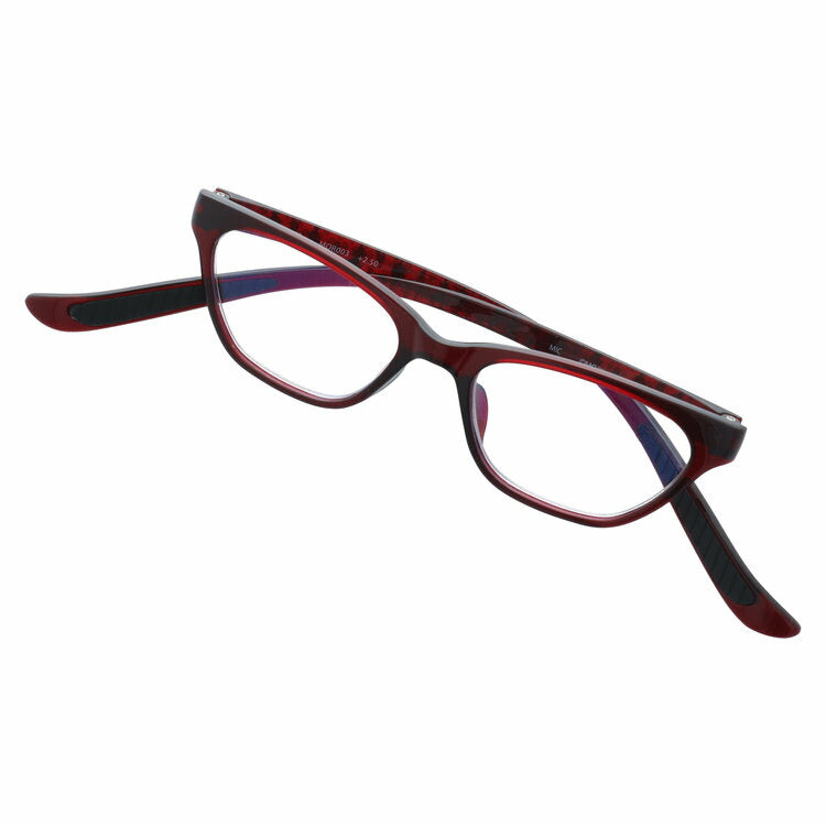 ムーミン 老眼鏡 アジアンフィット MOOMIN MOR 003 リトルミイ 54サイズ 度数：+1.50〜+3.00 スクエア型 軽量 首掛け オリジナルポーチ付き リーディンググラス シニア グラス ブルーライトカット PCメガネ ユニセックス メンズ レディース