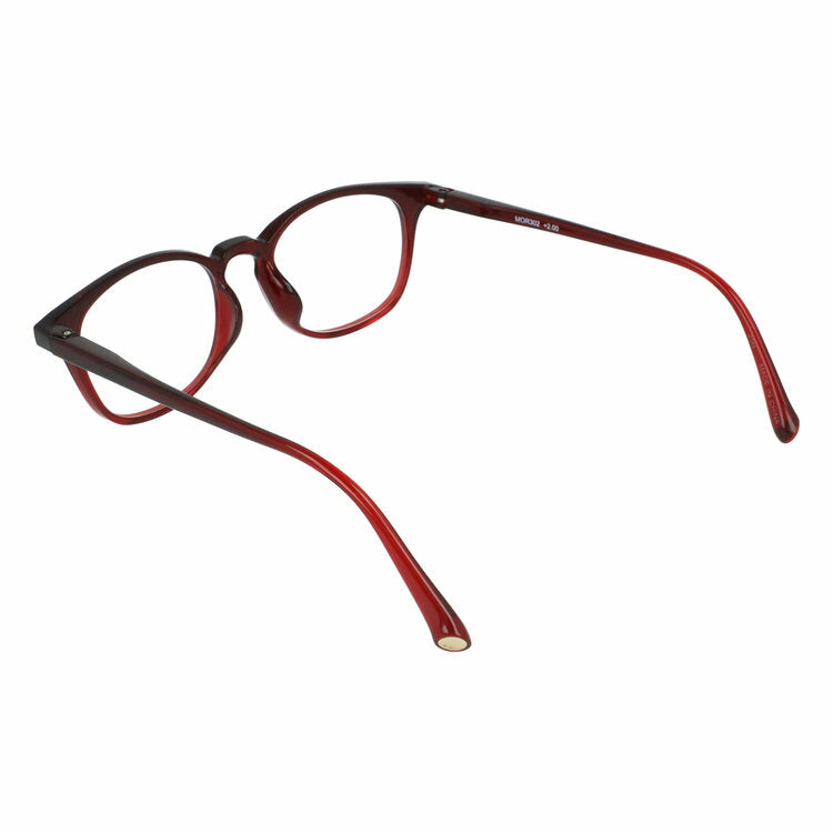 ムーミン 老眼鏡 アジアンフィット MOOMIN MOR 302 リトルミイ 51サイズ 度数：+1.50〜+3.00 スクエア型 バネ蝶番 丁番 オリジナルポーチ付き リーディンググラス シニア グラス ユニセックス メンズ レディース