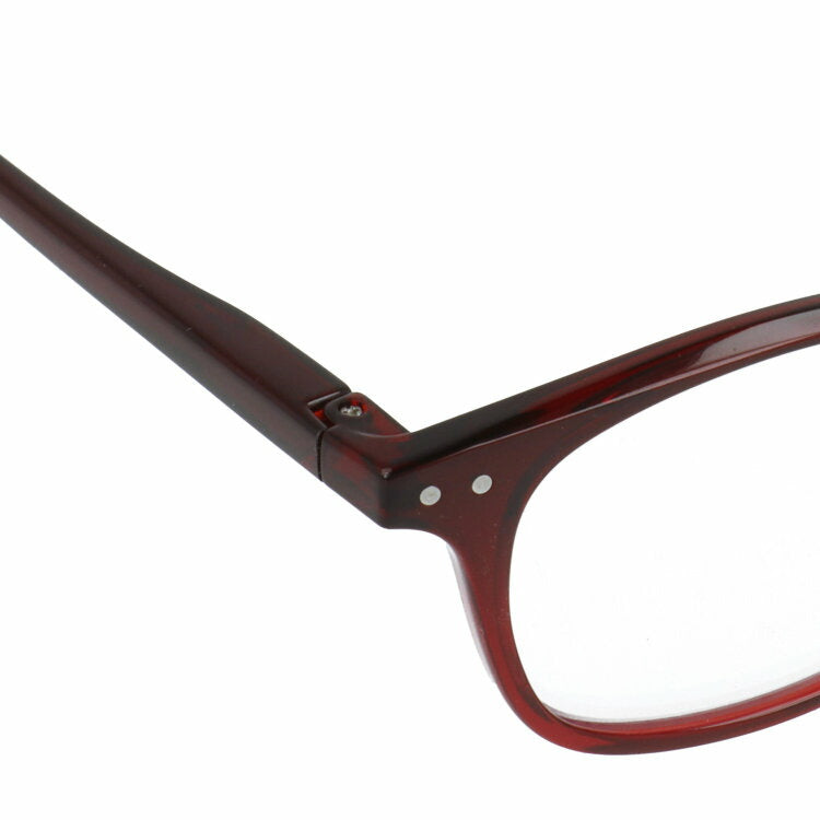 ムーミン 老眼鏡 アジアンフィット MOOMIN MOR 302 リトルミイ 51サイズ 度数：+1.50〜+3.00 スクエア型 バネ蝶番 丁番 オリジナルポーチ付き リーディンググラス シニア グラス ユニセックス メンズ レディース