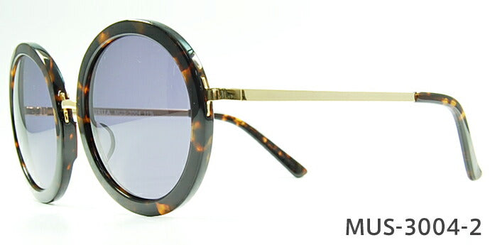 レディース サングラス MURUA ムルーア MUS 3004 全4色 53サイズ アジアンフィット ラウンド型 女性 UVカット 紫外線 対策 ブランド 眼鏡 メガネ アイウェア 人気 おすすめ ラッピング無料