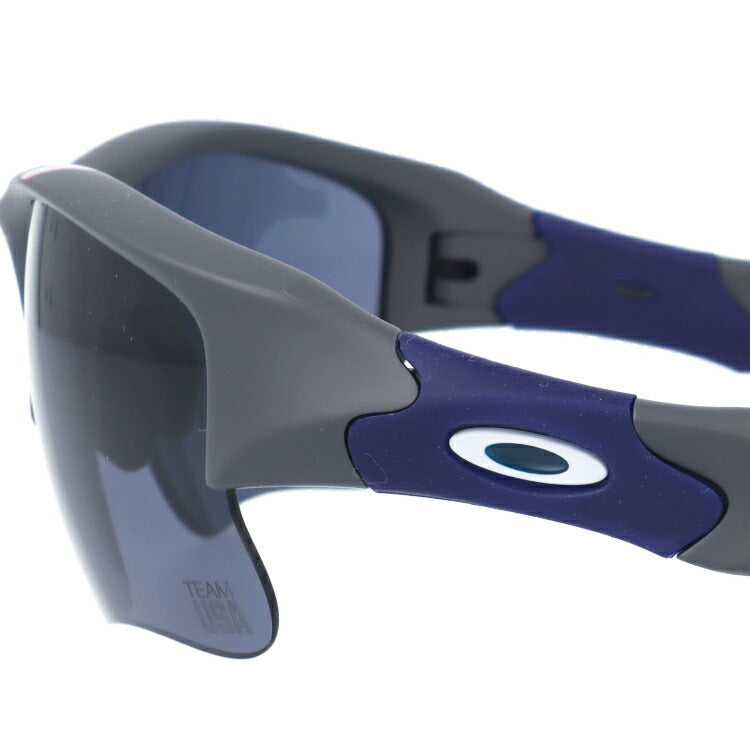 【訳あり】オークリー サングラス OAKLEY フラックジャケット XLJ レギュラーフィット FLAK JACKET XLJ 24-299 63サイズ TEAM USA スポーツ型 メンズ レディース アイウェア UVカット 紫外線カット ドライブ オークレー ［ハイカーブレンズ対応/スポーツ］【海外正規品】