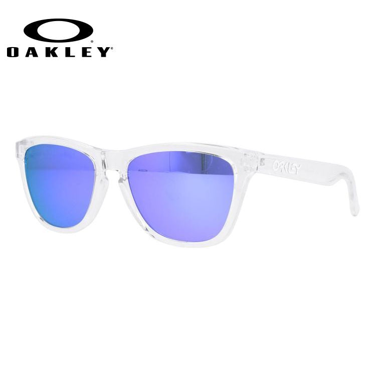 【訳あり・店頭展示品/外箱なし】オークリー サングラス フロッグスキン ミラーレンズ レギュラーフィット OAKLEY FROGSKINS 24-305 55サイズ ウェリントン ユニセックス メンズ レディース