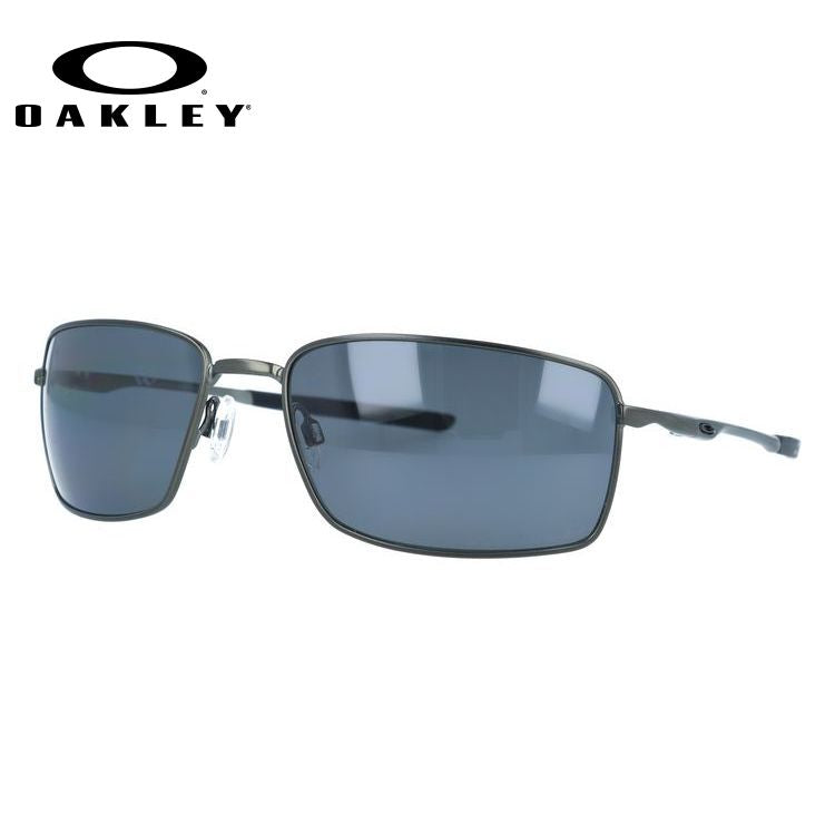 オークリー 偏光 サングラス OAKLEY スクエアワイヤー SQUARE WIRE レギュラーフィット OO4075-04 釣り ドライブ モデル ［ハイカーブレンズ対応/タウン］ ラッピング無料