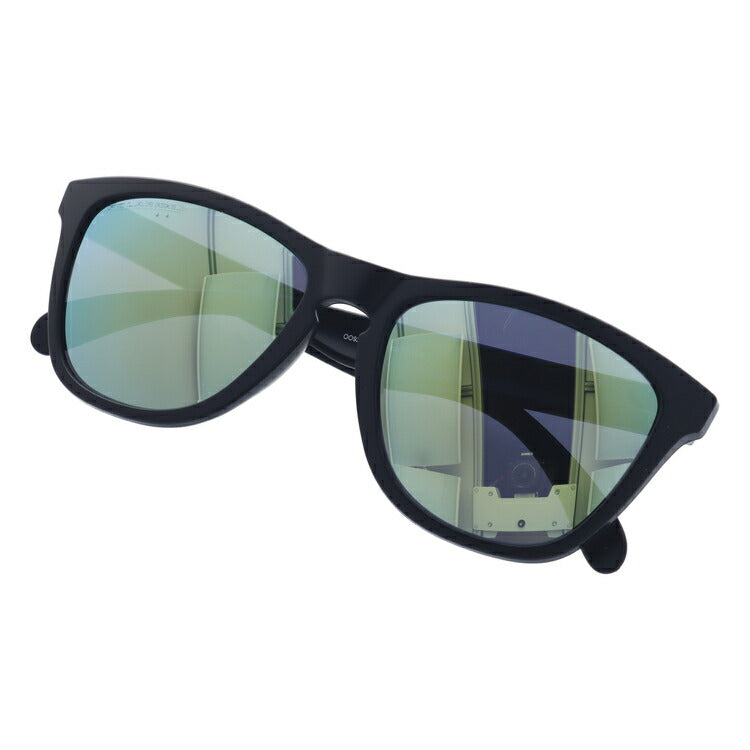 【訳あり】オークリー サングラス フロッグスキン 偏光サングラス ミラーレンズ アジアンフィット OAKLEY FROGSKINS OO9245-4354 54サイズ ウェリントン型 ユニセックス メンズ レディース