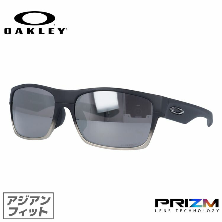 【訳あり】オークリー サングラス OAKLEY ツーフェイス アジアンフィット TWOFACE OO9256-1360 60サイズ プリズム スクエア型 メンズ レディース アイウェア UV 紫外線カット ギフト対応 釣り ゴルフ ドライブ オークレー ［ハイカーブレンズ対応/タウン］【海外正規品】