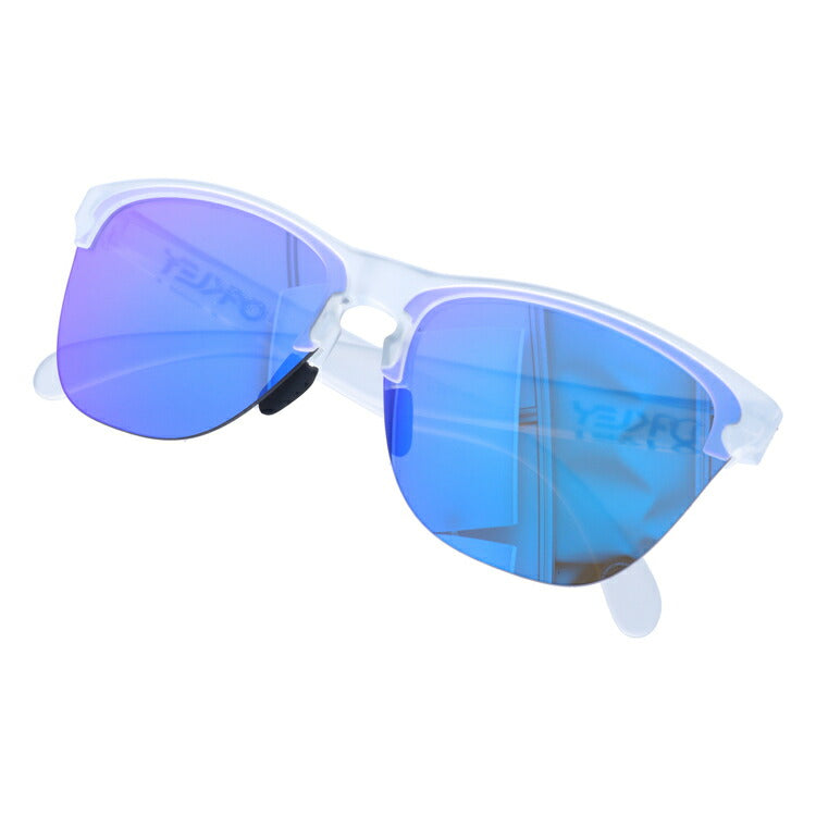 【訳あり】オークリー サングラス OAKLEY フロッグスキン ライト レギュラーフィット FROGSKINS LITE OO9374-0363 63サイズ ミラーレンズ ウェリントン型 メンズ レディース アイウェア UV 紫外線カット オークレー ［ハイカーブレンズ対応/タウン］【海外正規品】