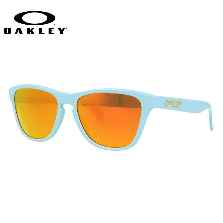 オークリー キッズ・ジュニア向け サングラス OAKLEY FROGSKINS XS フロッグスキンXS ミラーレンズ レギュラーフィット OJ9006-0653 53サイズ ウェリントン型 ユース レディース ラッピング無料