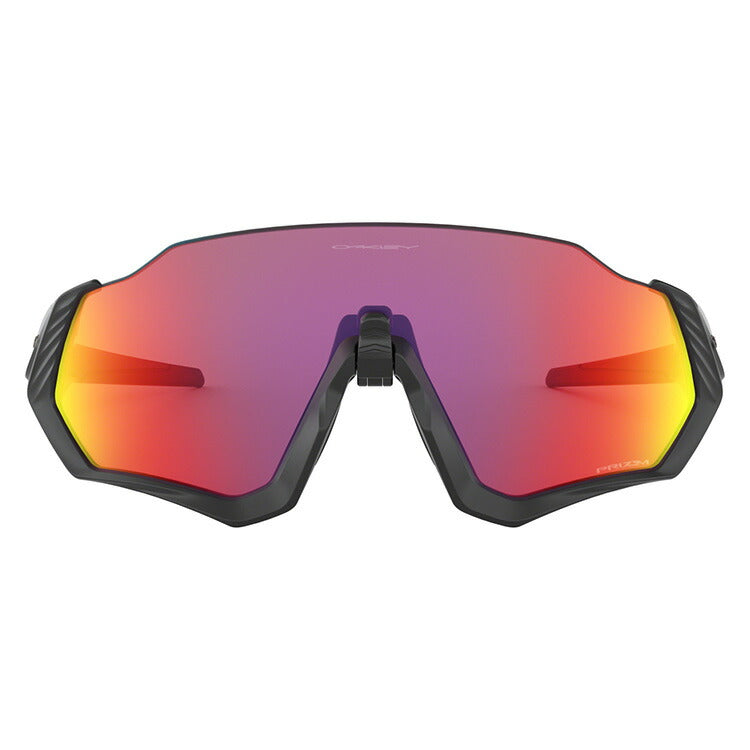 オークリー ロードバイク・マラソン向けサングラス フライトジャケット プリズムロード レギュラーフィット OAKLEY FLIGHT JACKET OO9401-0137 137サイズ スポーツ ラッピング無料