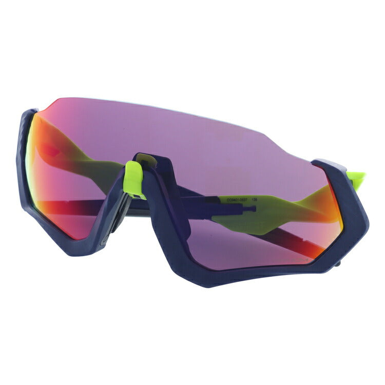 オークリー ロードバイク・マラソン向けサングラス フライトジャケット プリズムロード レギュラーフィット OAKLEY FLIGHT JACKET OO9401-0537 137サイズ スポーツ ラッピング無料