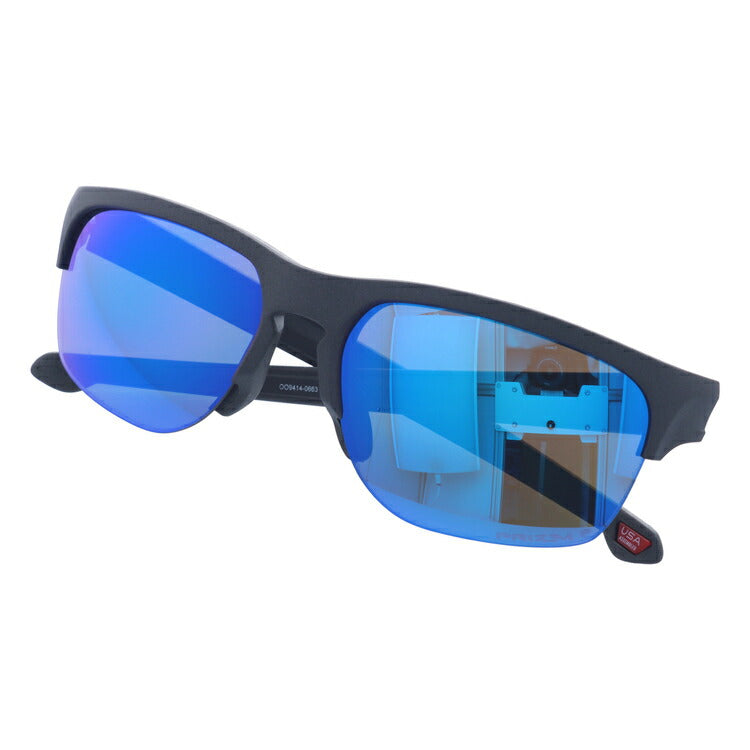 オークリー 偏光 サングラス スリバーエッジ プリズム アジアンフィット OAKLEY SLIVER EDGE OO9414-0663 63サイズ スポーツ 釣り ドライブ モデル ［ハイカーブレンズ対応/タウン］ ラッピング無料