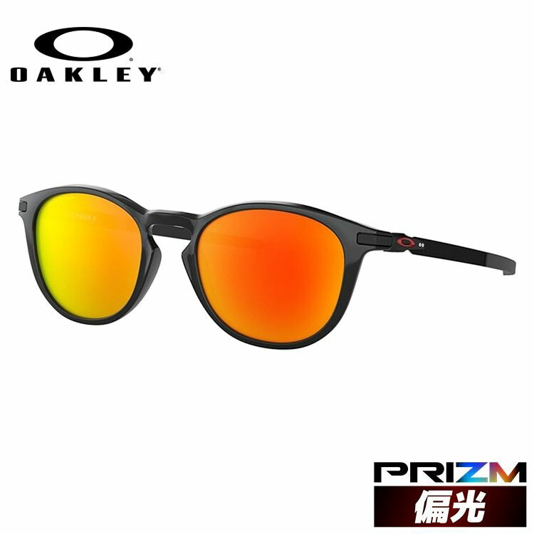 オークリー 偏光 サングラス ピッチマンR プリズム ミラーレンズ レギュラーフィット OAKLEY PITCHMAN R OO9439-0550 50サイズ ウェリントン型 釣り ドライブ メンズ レディース モデル ラッピング無料
