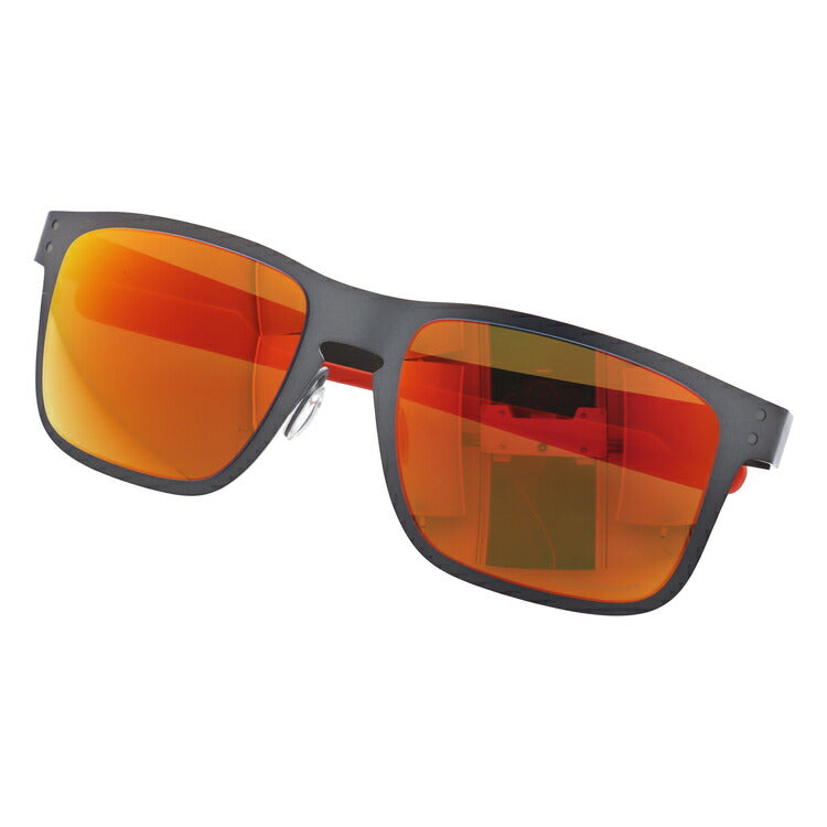 【訳あり】オークリー 偏光 サングラス OAKLEY ホルブルック メタル レギュラーフィット HOLBROOK METAL OO4123-2255 55サイズ EMBER COLLECTION プリズム スクエア型 メンズ レディース アイウェア UVカット 紫外線カット 釣り ゴルフ ドライブ オークレー【海外正規品】