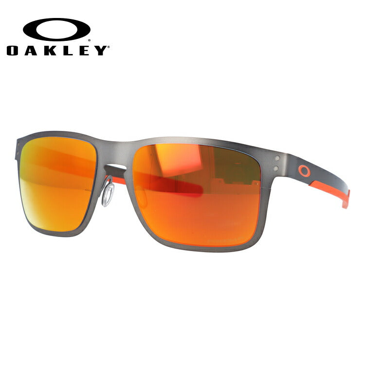 【訳あり】オークリー 偏光 サングラス OAKLEY ホルブルック メタル レギュラーフィット HOLBROOK METAL OO4123-2255 55サイズ EMBER COLLECTION プリズム スクエア型 メンズ レディース アイウェア UVカット 紫外線カット 釣り ゴルフ ドライブ オークレー【海外正規品】