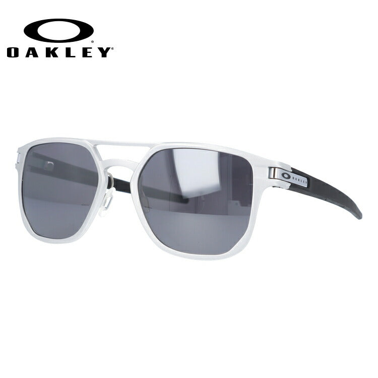 【訳あり】オークリー 偏光 サングラス OAKLEY ラッチ アルファ レギュラーフィット LATCH ALPHA OO4128-0153 53サイズ プリズム ヘキサゴン型 ユニセックス アイウェア UVカット ギフト対応 釣り ゴルフ ドライブ アウトドア 運転 オークレー【海外正規品】