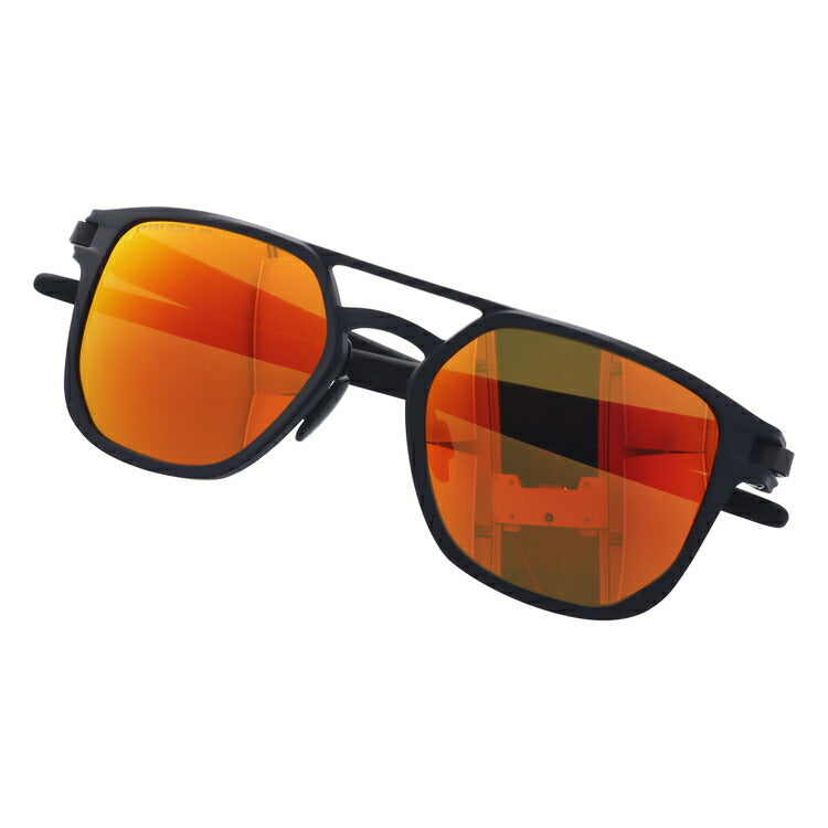 【訳あり】オークリー 偏光 サングラス OAKLEY ラッチ アルファ レギュラーフィット LATCH ALPHA OO4128-0553 53サイズ プリズム ヘキサゴン型 メンズ レディース UVカット 紫外線カット ギフト対応 釣り ゴルフ ドライブ アウトドア オークレー【海外正規品】