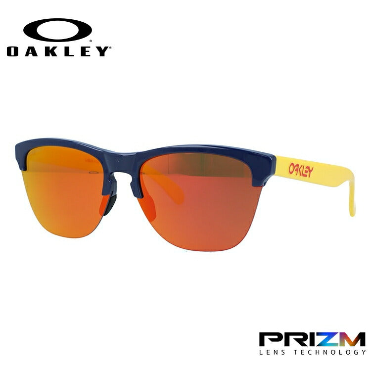 オークリー サングラス フロッグスキンライト プリズム レギュラーフィット OAKLEY FROGSKINS LITE OO9374-2163 63サイズ Snapback Collection ウェリントン型 メンズ レディース ［ハイカーブレンズ対応/タウン］
