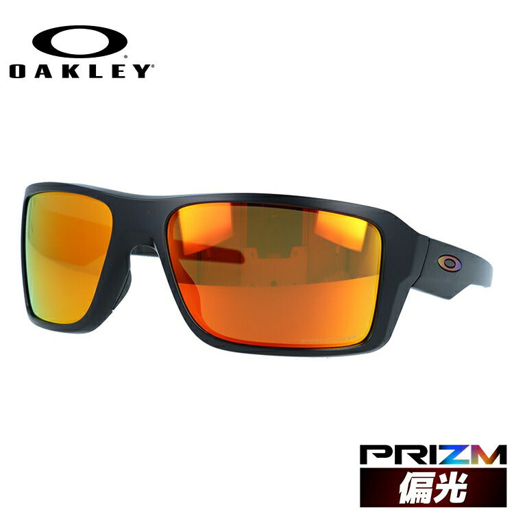 オークリー 偏光 サングラス ダブルエッジ プリズム レギュラーフィット OAKLEY DOUBLE EDGE OO9380-2366 66サイズ Prizmatic Collection スクエア 釣り ドライブ メンズ レディース モデル 度付き対応HC ラッピング無料