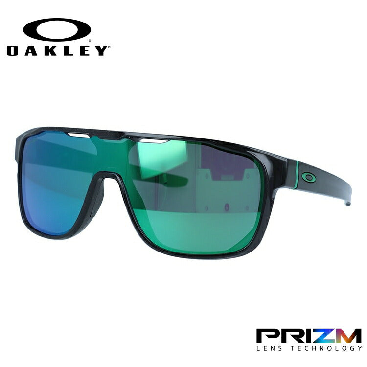 オークリー サングラス クロスレンジ シールド プリズム レギュラーフィット OAKLEY CROSSRANGE SHIELD OO9387-1231 131サイズ ウェリントン型 メンズ レディース ラッピング無料