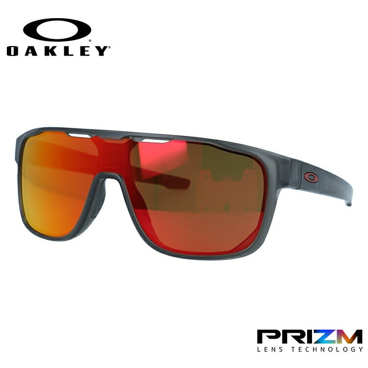 オークリー サングラス クロスレンジ シールド プリズム レギュラーフィット OAKLEY CROSSRANGE SHIELD OO9387-1331 131サイズ ウェリントン型 メンズ レディース ラッピング無料