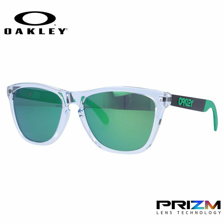 オークリー サングラス フロッグスキンミックス プリズム レギュラーフィット OAKLEY FROGSKINS MIX OO9428-0455 55サイズ ウェリントン型 メンズ レディース ラッピング無料