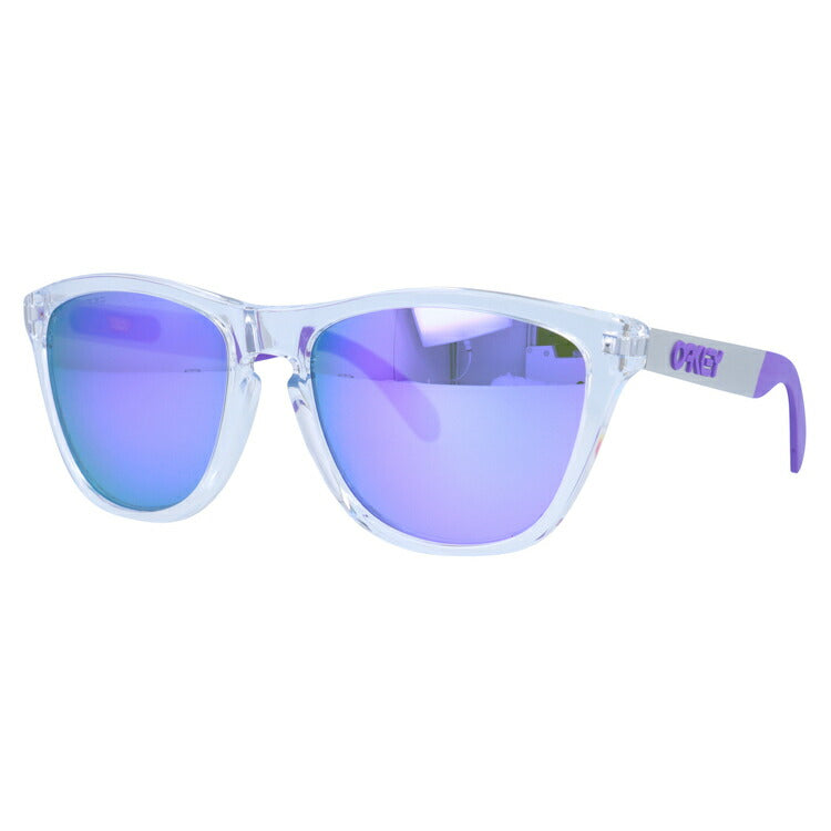 オークリー 偏光 サングラス フロッグスキンミックス ミラーレンズ レギュラーフィット OAKLEY FROGSKINS MIX OO9428-0655 55サイズ ウェリントン型 釣り ドライブ メンズ レディース モデル ラッピング無料