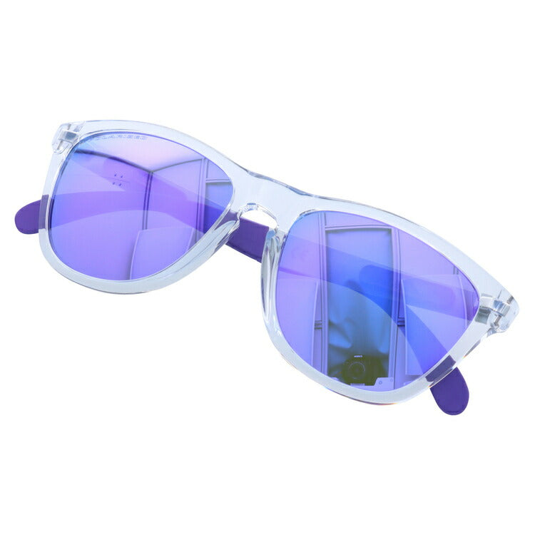 【訳あり】オークリー 偏光 サングラス OAKLEY フロッグスキン ミックス レギュラーフィット FROGSKINS MIX OO9428-0655 55サイズ ミラーレンズ ウェリントン型 メンズ レディース アイウェア UVカット 紫外線カット 釣り ゴルフ ドライブ 運転 オークレー【海外正規品】