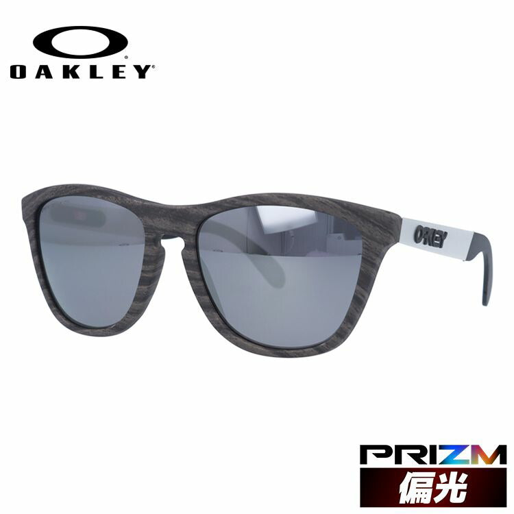 オークリー 偏光 サングラス フロッグスキンミックス プリズム レギュラーフィット OAKLEY FROGSKINS MIX OO9428-0755 55サイズ ウェリントン型 釣り ドライブ メンズ レディース モデル ラッピング無料