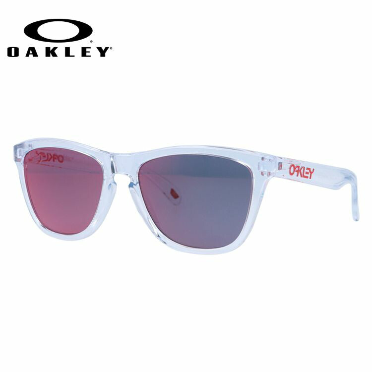 オークリー サングラス フロッグスキン ミラーレンズ レギュラーフィット OAKLEY FROGSKINS OO9013-A555 55サイズ Crystal Collection ウェリントン メンズ レディース ラッピング無料