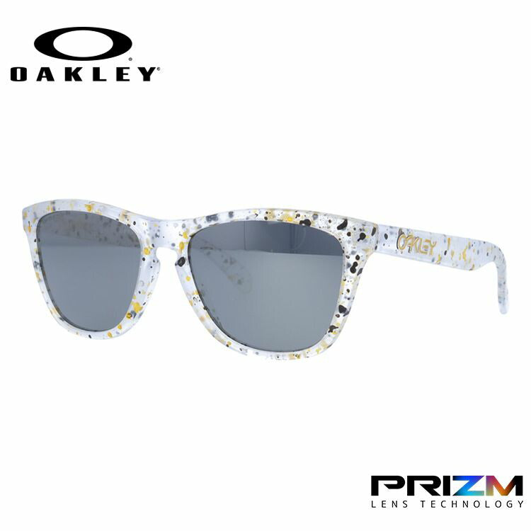 オークリー サングラス フロッグスキン プリズム レギュラーフィット OAKLEY FROGSKINS OO9013-G655 55サイズ Metallic Splatter Collection ウェリントン メンズ レディース ラッピング無料