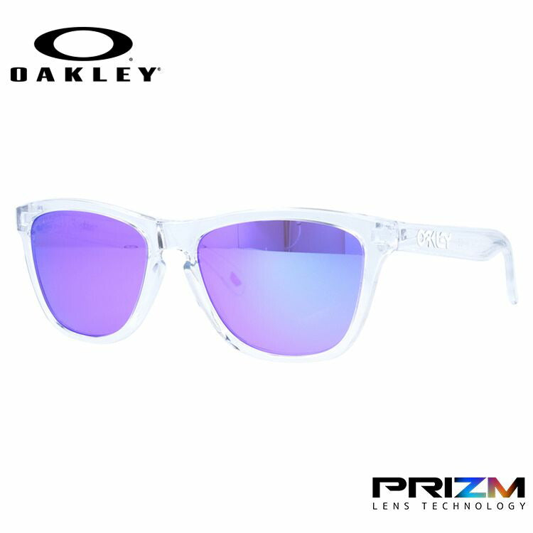 オークリー サングラス フロッグスキン プリズム レギュラーフィット OAKLEY FROGSKINS OO9013-H755 55サイズ ウェリントン メンズ レディース ラッピング無料