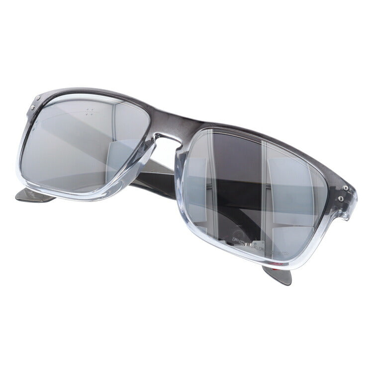 オークリー サングラス ホルブルック 偏光 サングラス ミラーレンズ レギュラーフィット OAKLEY HOLBROOK OO9102-A955 57サイズ スクエア メンズ レディース ラッピング無料