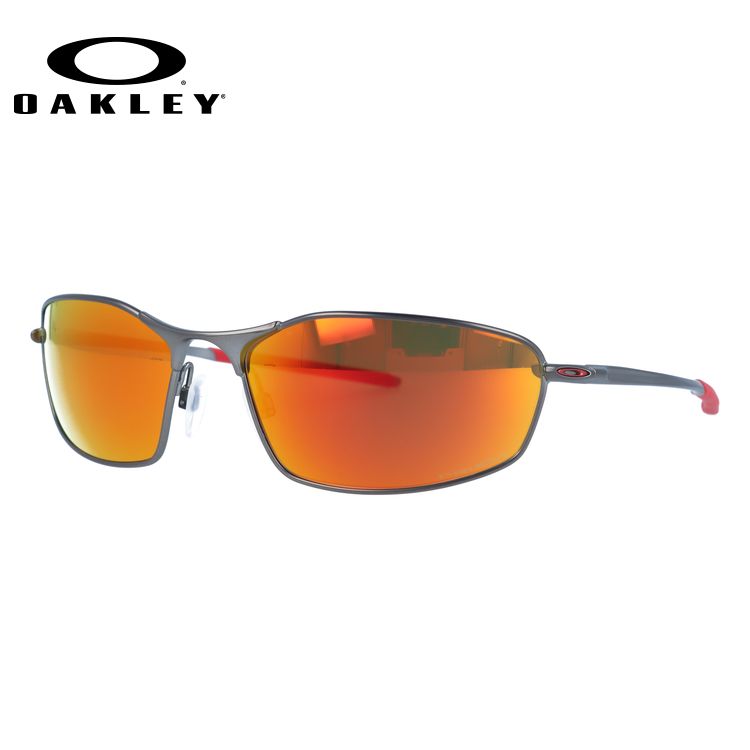 オークリー サングラス ウィスカー プリズム OAKLEY WHISKER OO4141-0260 60サイズ スクエア ユニセックス メンズ レディース［ハイカーブレンズ対応/タウン］