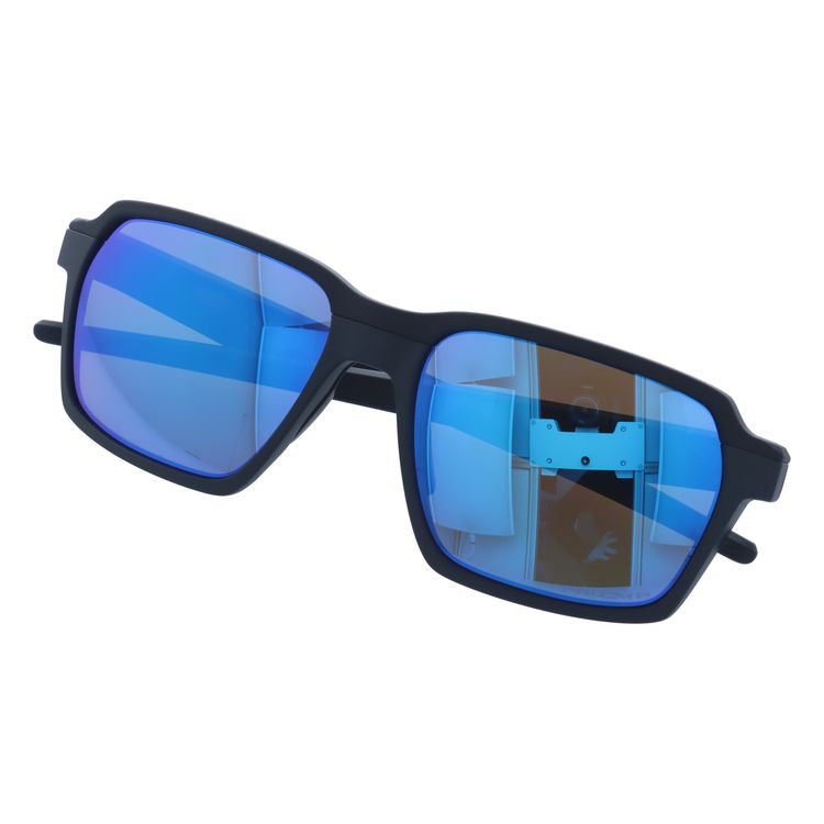 【訳あり】オークリー サングラス パーレイ 偏光サングラス プリズム レギュラーフィット OAKLEY PARLAY OO4143-0558 58サイズ スクエア ユニセックス メンズ レディース