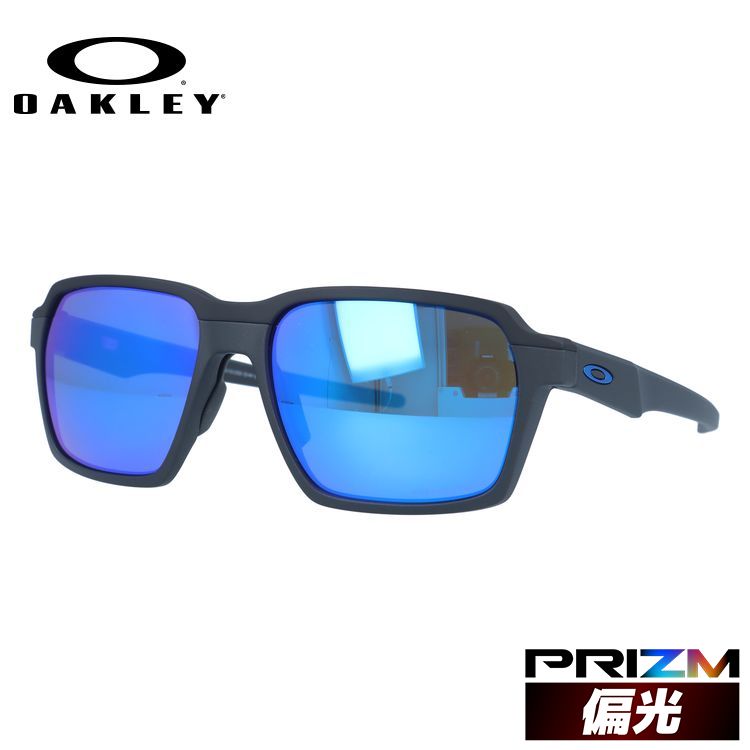 オークリー サングラス パーレイ 偏光サングラス プリズム レギュラーフィット OAKLEY PARLAY OO4143-0558 58サイズ スクエア ユニセックス メンズ レディース