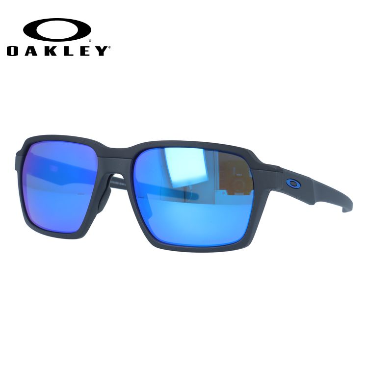【訳あり】オークリー サングラス パーレイ 偏光サングラス プリズム レギュラーフィット OAKLEY PARLAY OO4143-0558 58サイズ スクエア ユニセックス メンズ レディース