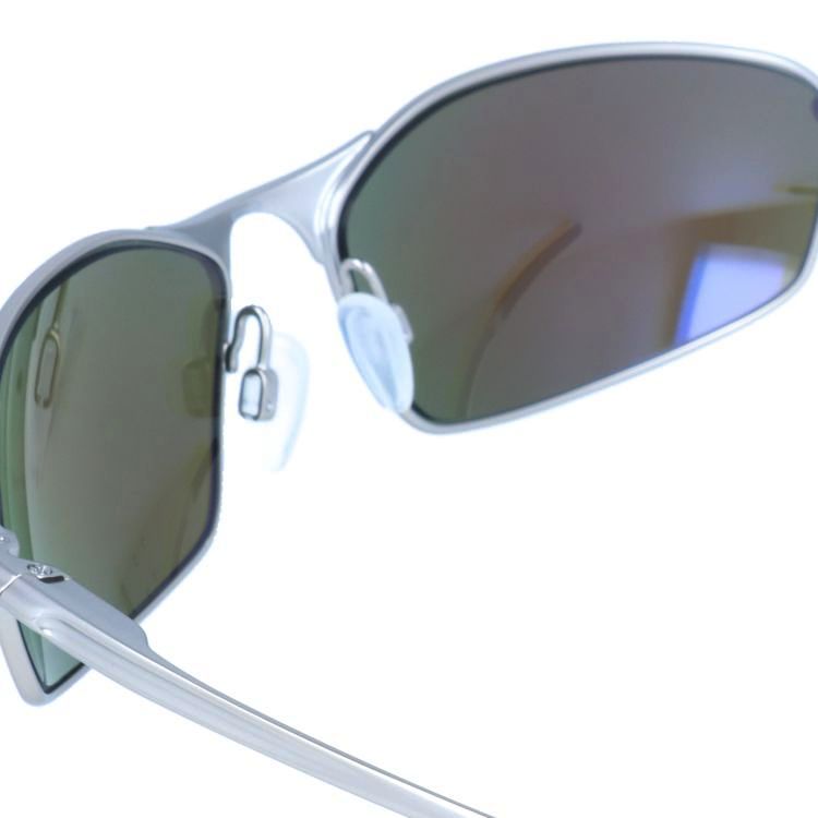 オークリー サングラス ウィスカー 偏光サングラス プリズム OAKLEY WHISKER OO4141-0460 60サイズ スクエア ユニセックス メンズ レディース