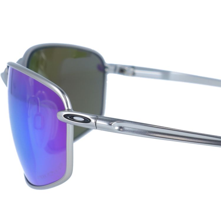 オークリー サングラス ウィスカー 偏光サングラス プリズム OAKLEY WHISKER OO4141-0460 60サイズ スクエア ユニセックス メンズ レディース