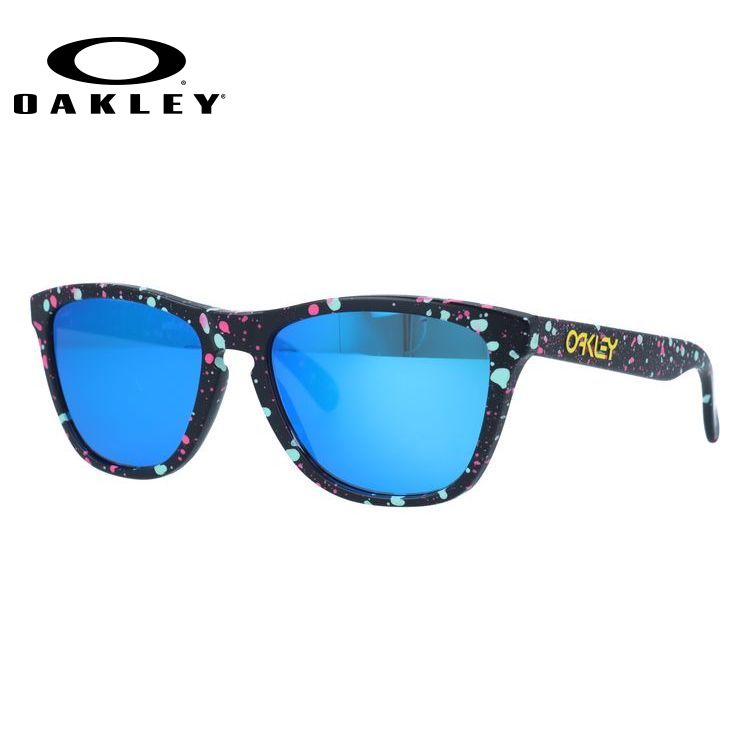 【訳あり・店頭展示品/外箱なし】オークリー サングラス フロッグスキン プリズム レギュラーフィット OAKLEY FROGSKINS OO9013-E755 55サイズ ウェリントン ユニセックス メンズ レディース