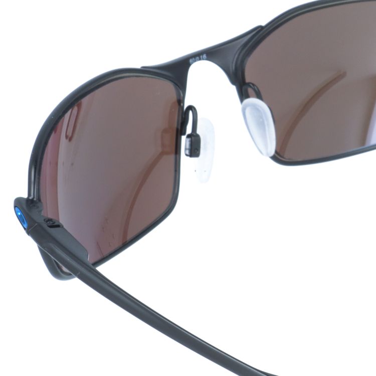 【訳あり】オークリー 偏光 サングラス OAKLEY ウィスカー レギュラーフィット WHISKER OO4141-1160 60サイズ プリズム スクエア型 メンズ レディース アイウェア UV 紫外線カット ゴルフ ドライブ アウトドア オークレー ［ハイカーブレンズ対応/タウン］【海外正規品】