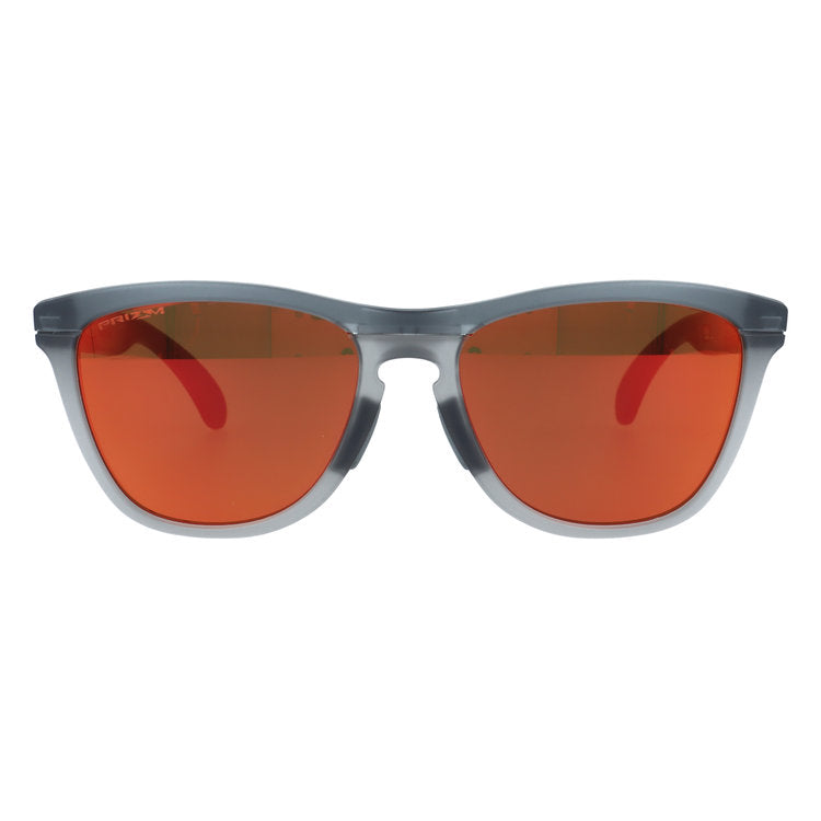 オークリー サングラス フロッグスキンレンジエー プリズム ミラーレンズ アジアンフィット OAKLEY FROGSKINS RANGE A OO9284A-0155 55サイズ ウェリントン型 ユニセックス メンズ レディース