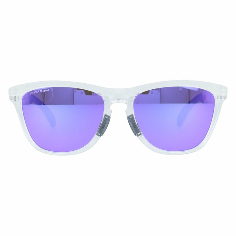 オークリー サングラス フロッグスキンレンジエー プリズム ミラーレンズ アジアンフィット OAKLEY FROGSKINS RANGE A OO9284A-1155 55サイズ ウェリントン型 ユニセックス メンズ レディース