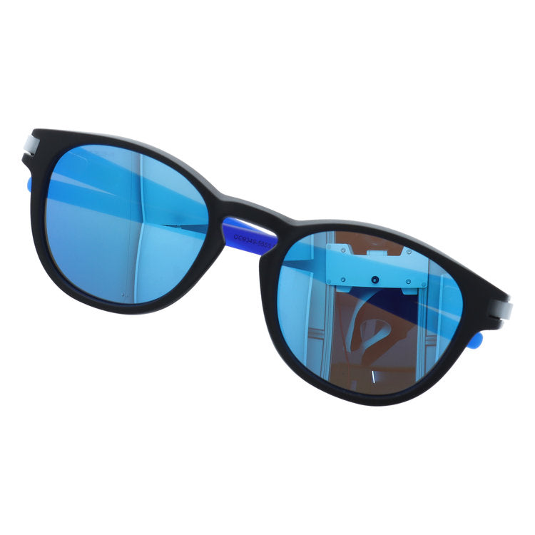 オークリー サングラス ラッチ プリズム ミラーレンズ アジアンフィット OAKLEY LATCH OO9349-5553 53サイズ ボストン型 ユニセックス メンズ レディース