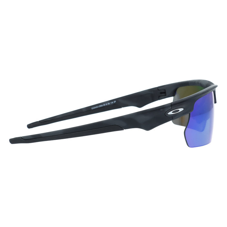 オークリー サングラス バイスフィエラ 偏光サングラス プリズム ミラーレンズ レギュラーフィット OAKLEY BISPHAERA OO9400-0568 68サイズ スポーツ型 ユニセックス メンズ レディース【海外正規品】