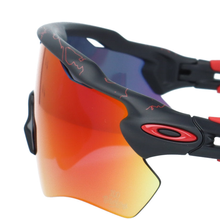 【訳あり】オークリー サングラス レーダーEV パス プリズム ミラーレンズ レギュラーフィット OAKLEY RADAR EV PATH OO9208-G2 138サイズ スポーツ型 100 Thievesコレクション 一眼レンズ ユニセックス メンズ レディース 大きめサイズ ビッグシルエット