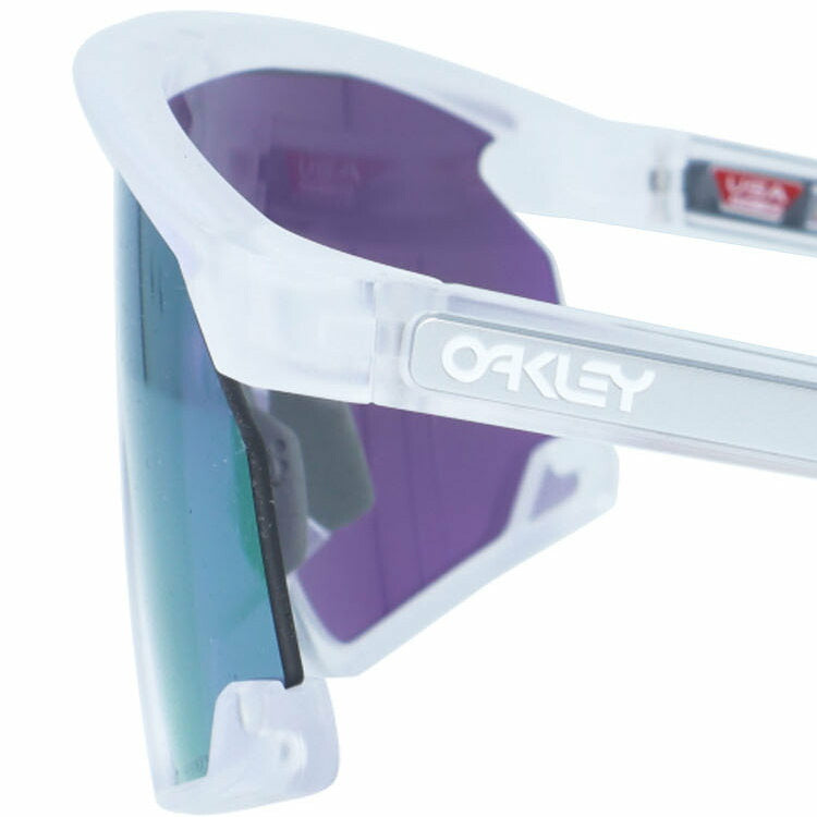 オークリー サングラス ビーエックスティーアールメタル プリズム ミラーレンズ ユニバーサルフィット OAKLEY BXTR METAL OO9237-02 139サイズ スポーツ型 バイオ サステナブル素材 ハイブリッジフィット ユニセックス メンズ レディース