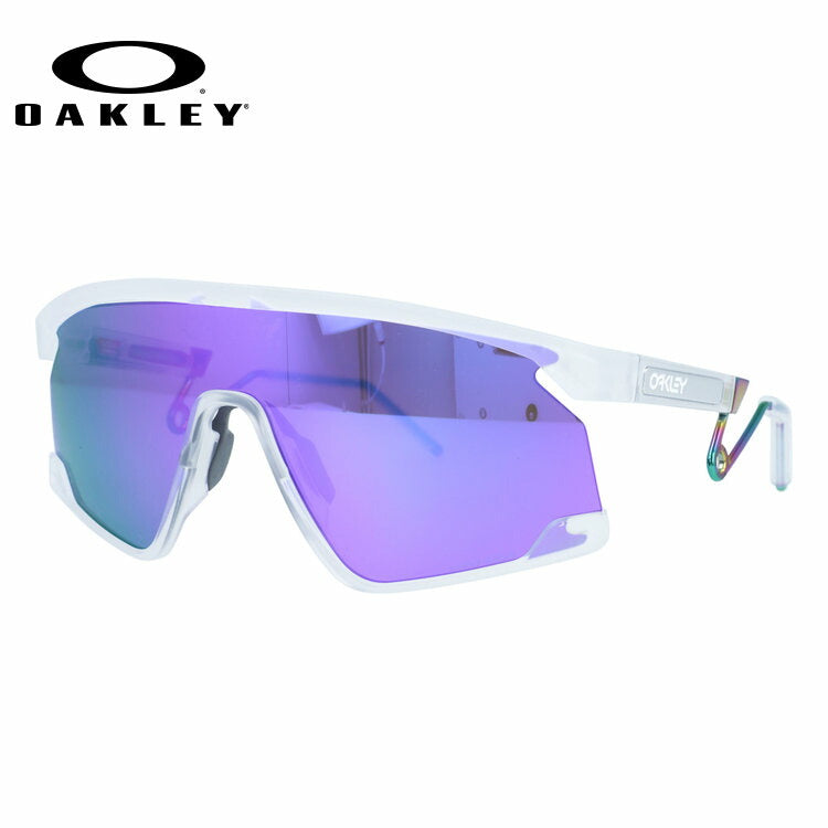 オークリー サングラス ビーエックスティーアールメタル プリズム ミラーレンズ ユニバーサルフィット OAKLEY BXTR METAL OO9237-02 139サイズ スポーツ型 バイオ サステナブル素材 ハイブリッジフィット ユニセックス メンズ レディース